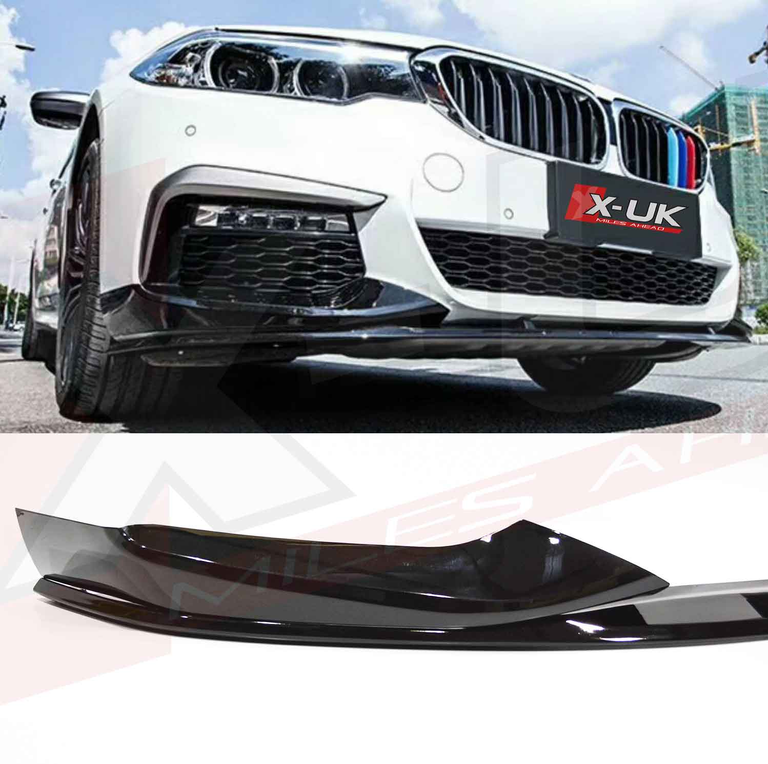 Auto Frontlippe Frontspoiler für BMW 5 Series G30 G31 G38 LCI 2020