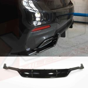 BMW 5 Series G30 G31 G38 M Performance 3D style rear bumper diffuser valance