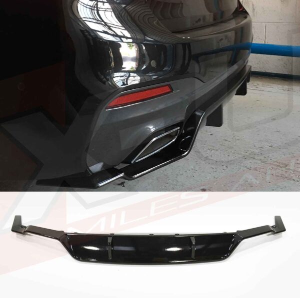 BMW 5 Series G30 G31 G38 M Performance 3D style rear bumper diffuser valance