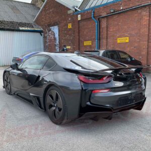 BMW I8 2014-2019 aero kit front splitter side skirts rear diffuser spoiler FRP