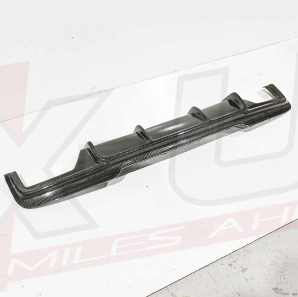 BMW 5 Series F10 F11 M-Sport M-tech bumper Vorsteiner style carbon fibre rear diffuser valance