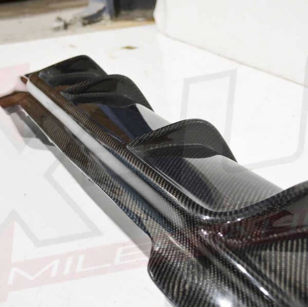 BMW 5 Series F10 F11 M-Sport M-tech bumper Vorsteiner style carbon fibre rear diffuser valance