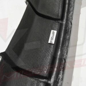 BMW 5 Series F10 F11 M-Sport M-tech bumper Vorsteiner style carbon fibre rear diffuser valance