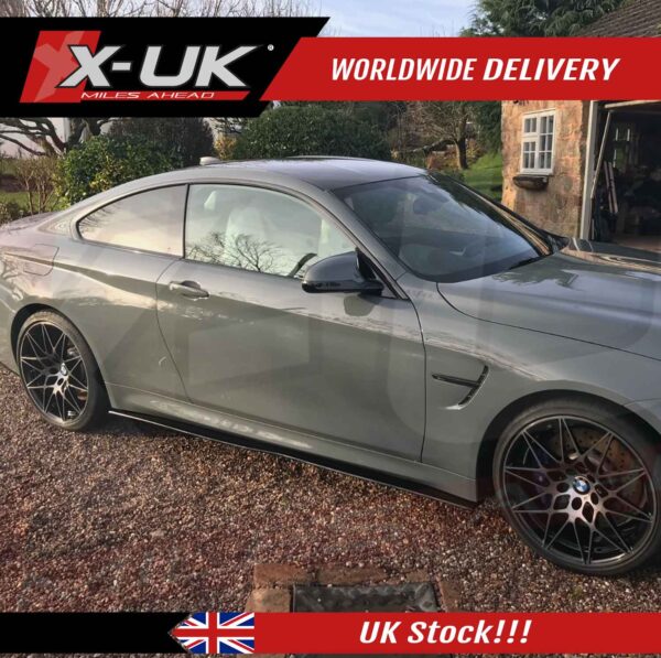 BMW F80 M3 2014-2018 gloss black aero kit S1