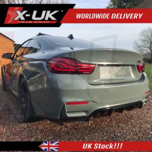 BMW F80 M3 2014-2018 gloss black aero kit S1