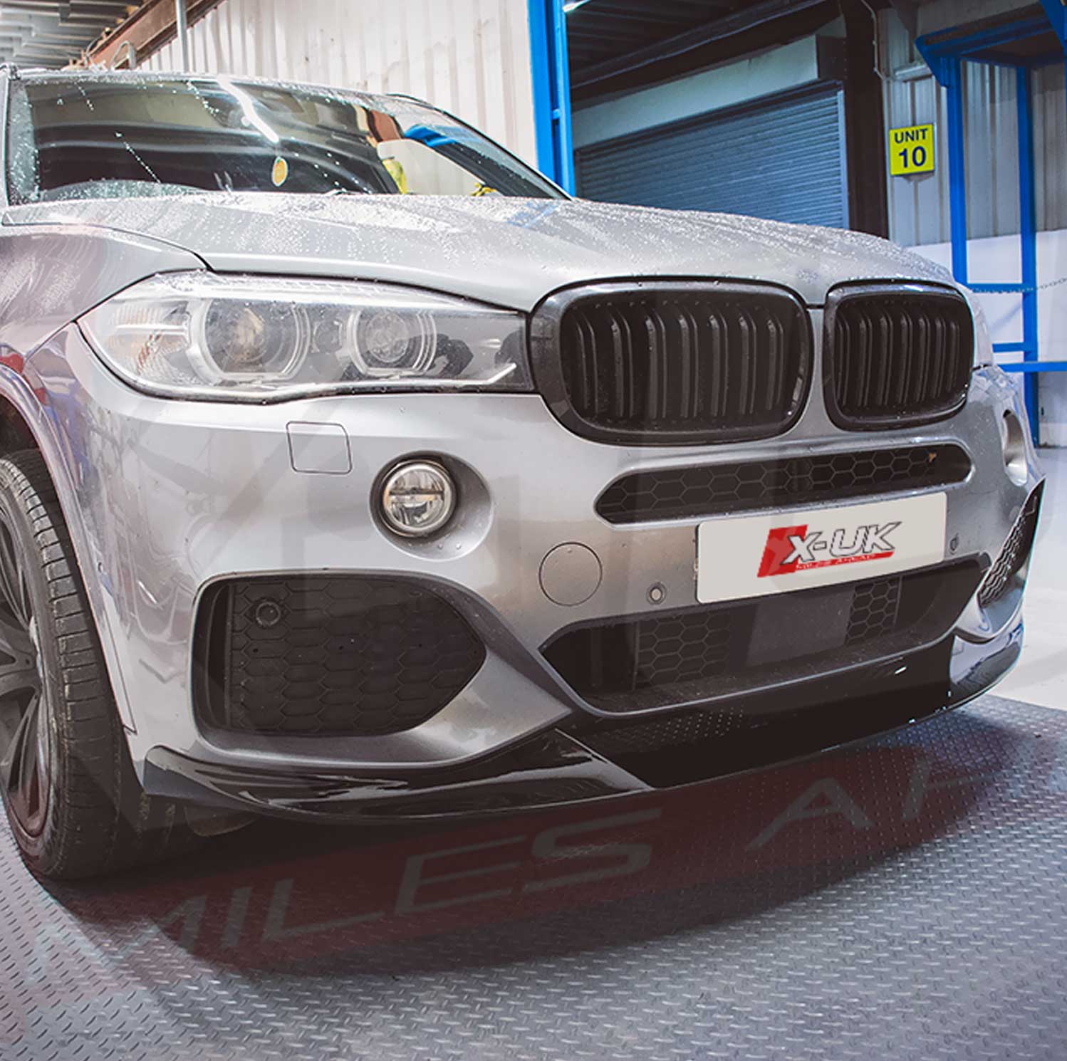 FRONT SPLITTER V.1 BMW X5 F15 M-PACK Gloss Black, Our Offer \ BMW \ X5 \  F15 [2013-2018]