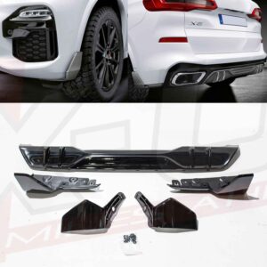 BMW X5 G05 2019-2021 M Performance style body kit gloss black
