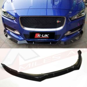 Jaguar XE 2015-2019 R-Sport Supercharged gloss black front splitter lip