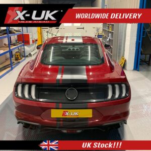 Ford Mustang 2015-2020 performance pack style rear boot spoiler matte black