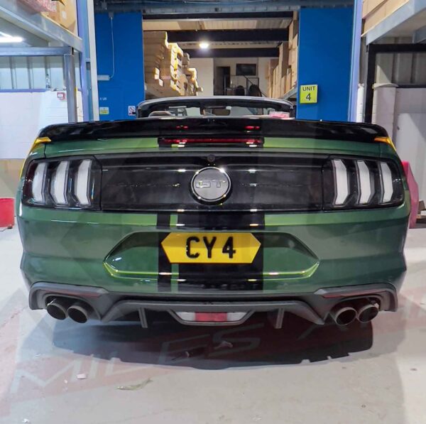 Ford Mustang 2015-2020 Coupe GT350 track pack style rear boot spoiler