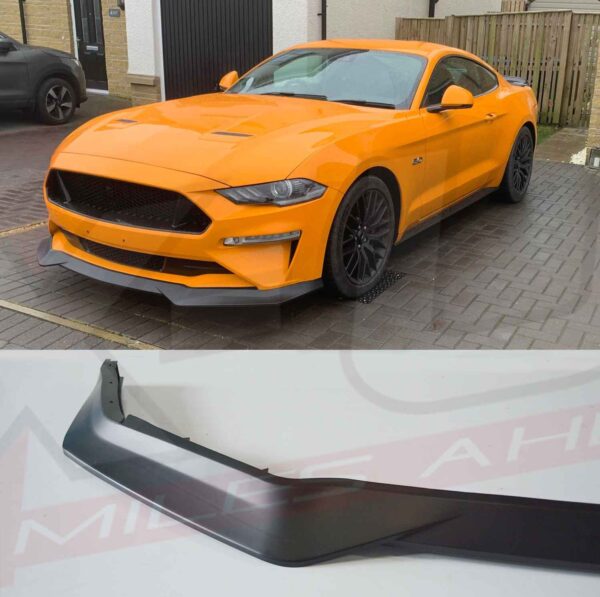 Ford Mustang GT 2018-2019 RTR style front splitter lip valance