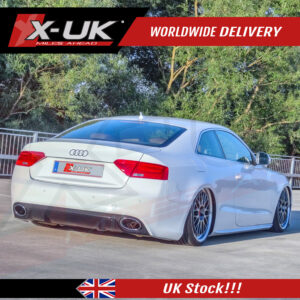RS5 style body kit conversion for Audi A5 S5 2007-2012 coupe convertible front + rear