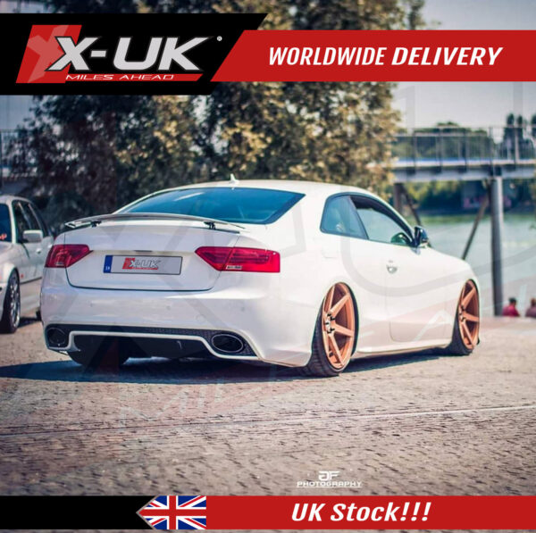 RS5 style body kit conversion for Audi A5 S5 2007-2012 coupe convertible front + rear