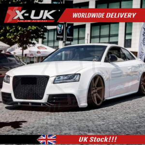 RS5 style body kit conversion for Audi A5 S5 2007-2012 coupe convertible front + rear