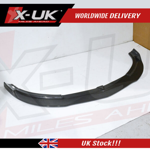 Mercedes A-Class W176 2013-2018 Revozport style carbon fiber front splitter lip