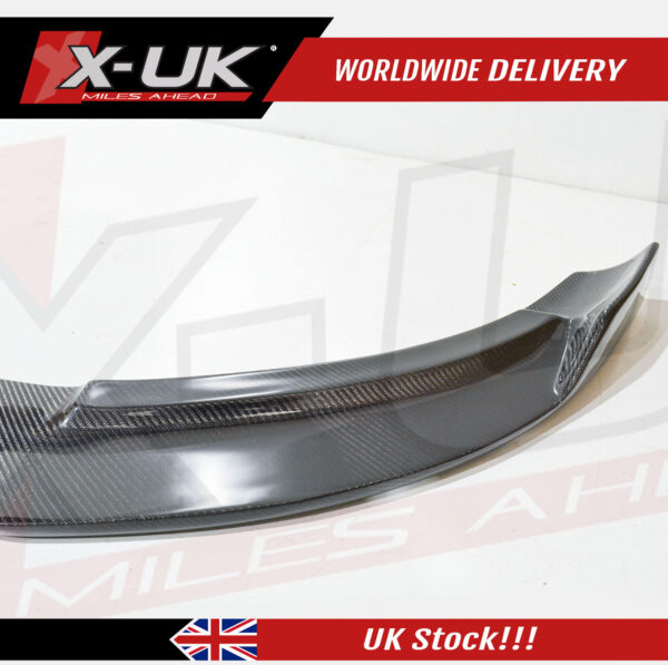 Mercedes A-Class W176 2013-2018 Revozport style carbon fiber front splitter lip