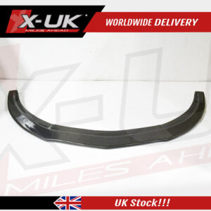 Mercedes A-Class W176 2013-2018 Revozport style carbon fiber front splitter lip