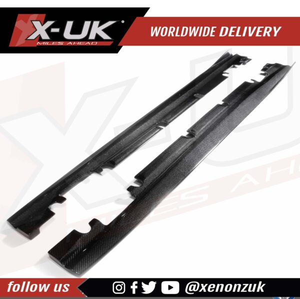 Mercedes A-Class W176 carbon fibre side skirts