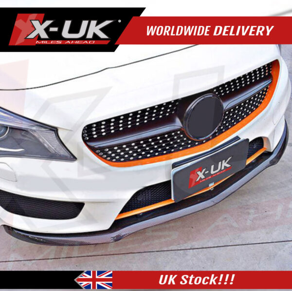 Mercedes CLA-Class W117 C117 CLA45 AMG carbon fibre front lip