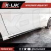 Mercedes CLA-Class W117 CLA45 AMG carbon fibre side skirts insert