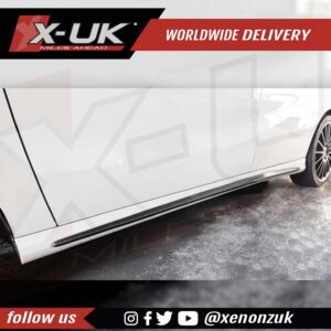 Mercedes CLA-Class W117 CLA45 AMG carbon fibre side skirts insert