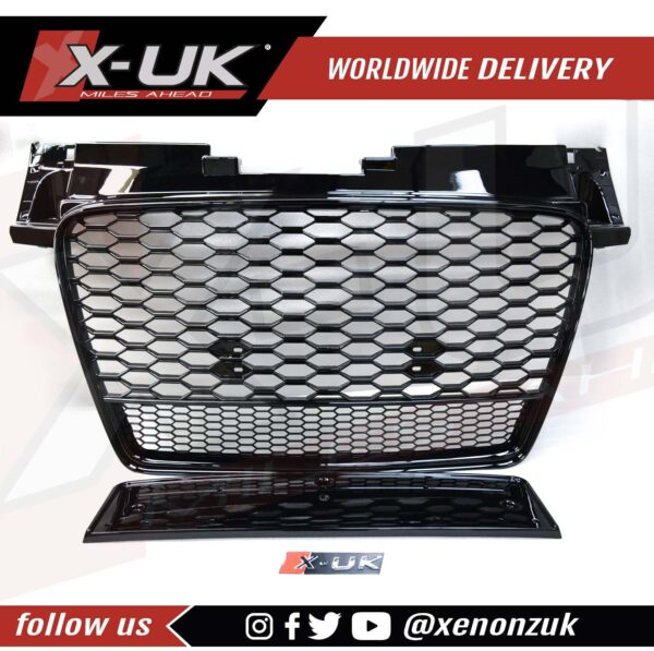 Audi TTRS style honeycomb mesh grill to fit TT TTS TTRS 2006-2014 MK2