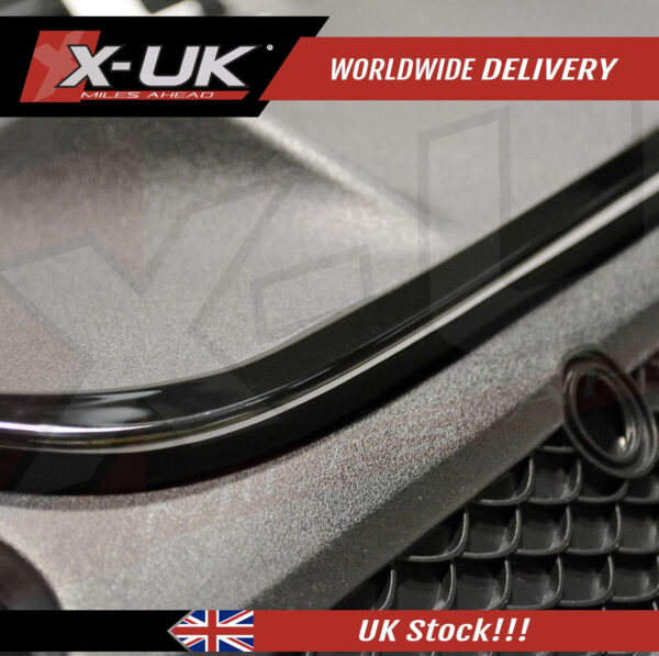 Mercedes C-Class W205 2015-2018 AMG line 4 door rear diffuser black C63 style