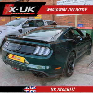 Ford Mustang 2015-2020 Coupe GT350 track pack style rear boot spoiler