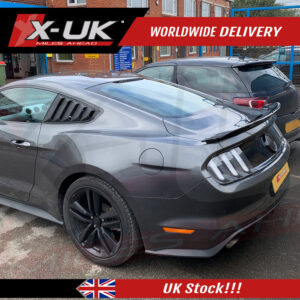 Ford Mustang 2015-2020 Coupe GT350 track pack style rear boot spoiler