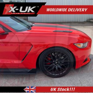 Shelby GT350 style front fender vents for Ford Mustang 2015-2020