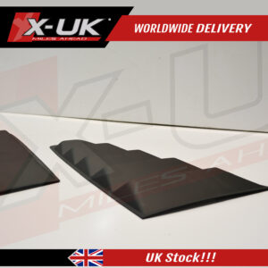 Ford Mustang 2015-2020 quarter side window louvers scoop covers