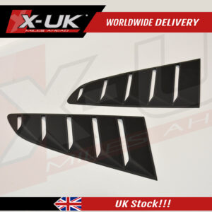 Ford Mustang 2015-2020 quarter side window louvers scoop covers