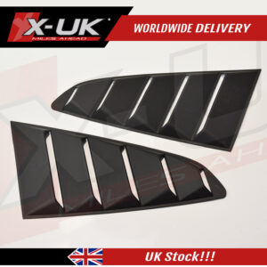 Ford Mustang 2015-2020 quarter side window louvers scoop covers