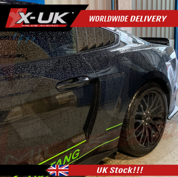 Ford Mustang 2015-2020 GT style rear side fender door scoops