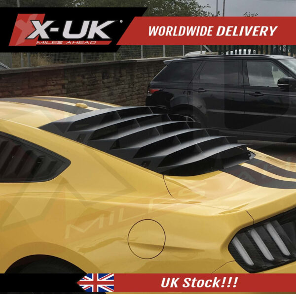 Ford Mustang 2015-2020 PFT style rear window louver