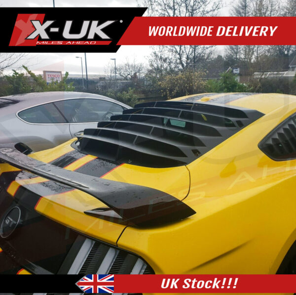 Ford Mustang 2015-2020 GT350R style rear boot spoiler wing for coupe