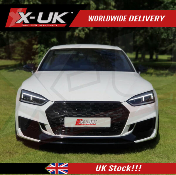 Audi RS5 style front bumper conversion for A5 S5 2016-2019 Sportback