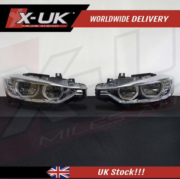 BMW 3 Series F30 F35 2013-2015 full LED headlights headlamps to replace xenon