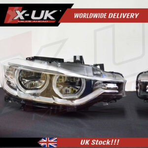 BMW 3 Series F30 F35 2013-2015 full LED headlights headlamps to replace halogen (LHD)