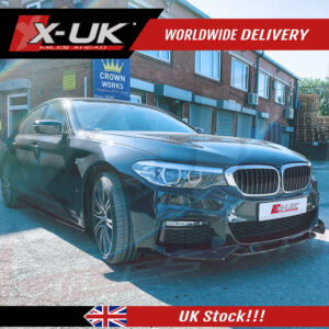 BMW 5 Series 2017-2019 G30 M-Performance style side skirts extensions