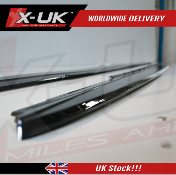 BMW 5 Series 2017-2019 G30 M-Performance style side skirts extensions