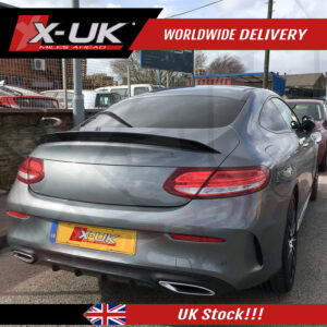 Mercedes C-Class C205 coupe AMG Sport C63 S style rear boot trunk spoiler