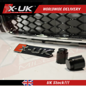 Audi A3 S3 8P 2009-2012 RS3 style front grill gloss black with chrome surround