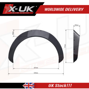 Fender Flares Muscle 10cm 3.9”