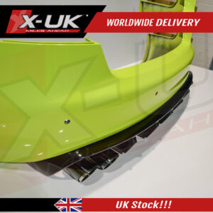 Audi A5 S-line S5 2 doors 2007-2012 FRP rear diffuser valance 1.0