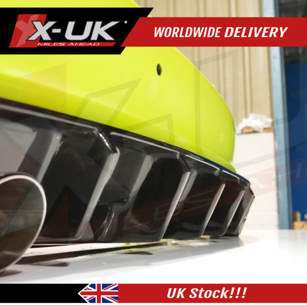 Audi A5 S-line S5 2 doors 2007-2012 FRP rear diffuser valance 1.0