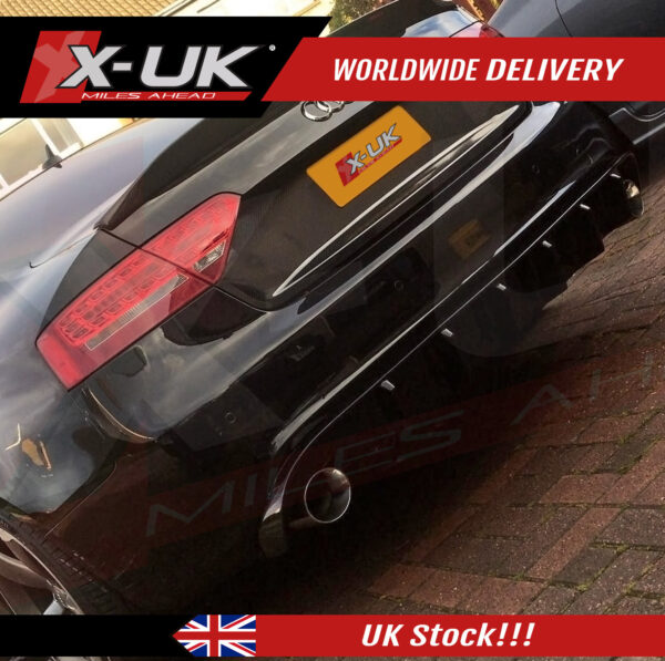 Audi A5 S-line S5 2 doors 2007-2012 FRP rear diffuser valance 1.0