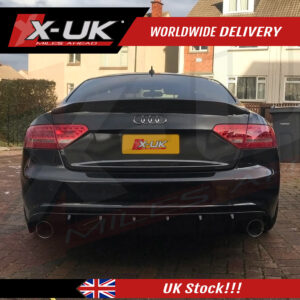 Audi A5 S-line S5 2 doors 2007-2012 FRP rear diffuser valance 1.0