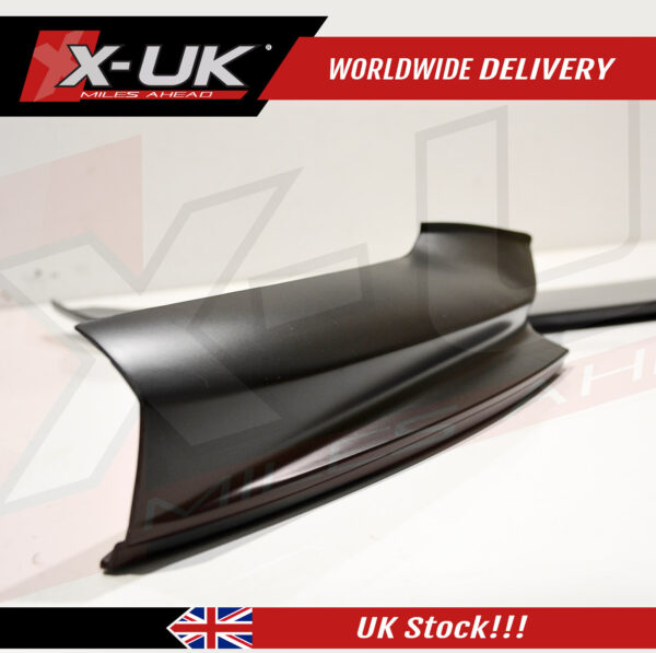 BMW 5 Series F10 2010-2016 M Performance style front splitter satin black