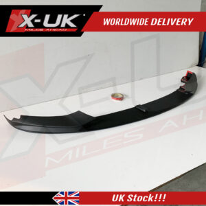 BMW 4 Series F32 F33 F36 2014-2016 M Performance style matte black front splitter